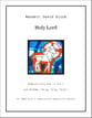 Holy Lord SATB choral sheet music cover